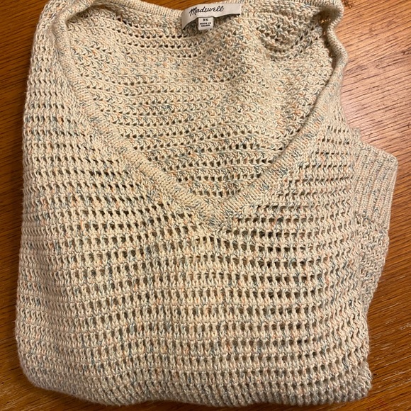 Nwot Madewell rainbow marked Seville pullover sweater - Picture 7 of 10